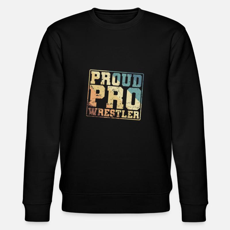 Proud Pro Wrestler Showkampf - Stanley/Stella Unisex Bio-Sweatshirt CHANGER  - Schwarz