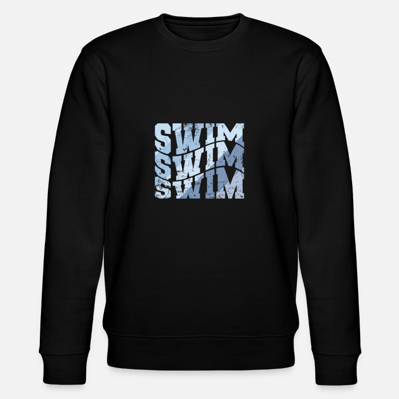Swim Sport Training - Stanley/Stella CHANGER Unisex Organic Sweatshirt - black
