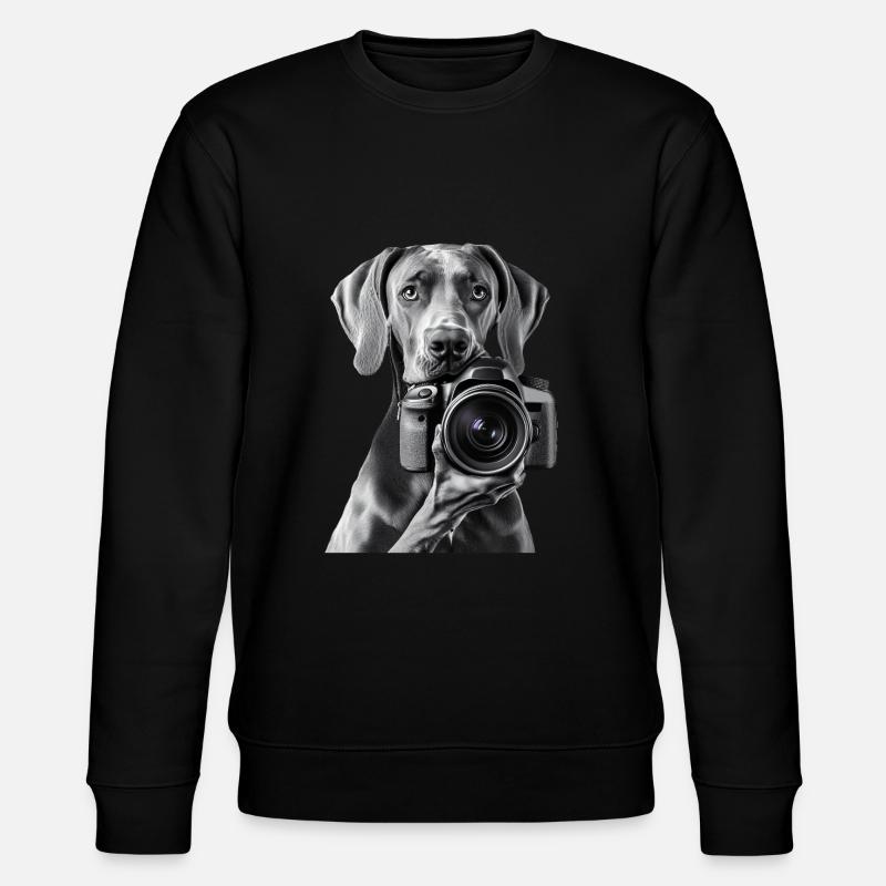 Deutsche Dogge - Stanley/Stella Unisex Bio-Sweatshirt CHANGER  - Schwarz