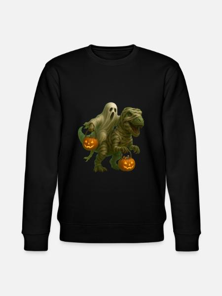 T-Rex - Stanley/Stella Unisex Bio-Sweatshirt CHANGER  - Schwarz