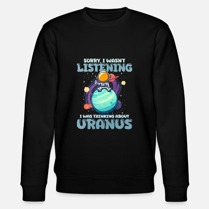 Uranus - Sweat bio CHANGER Stanley/Stella Unisexe - noir