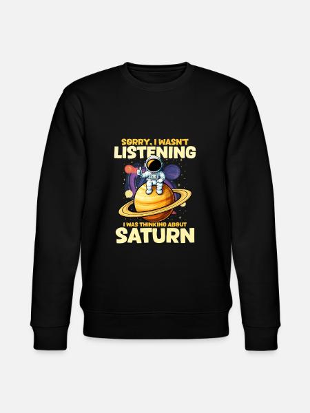 Saturne - Sweat bio CHANGER Stanley/Stella Unisexe - noir