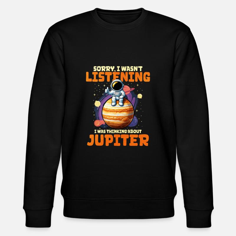 Jupiter - Stanley/Stella CHANGER Unisex Organic Sweatshirt - black