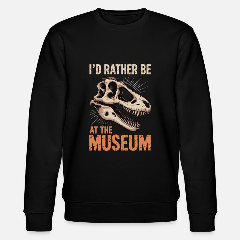 Museum - Stanley/Stella Unisex Bio-Sweatshirt CHANGER  - Schwarz