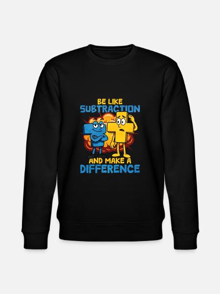 Math - Stanley/Stella CHANGER Unisex Organic Sweatshirt - black