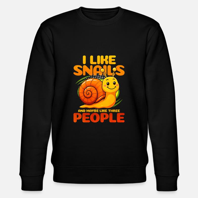 Escargot - Sweat bio CHANGER Stanley/Stella Unisexe - noir