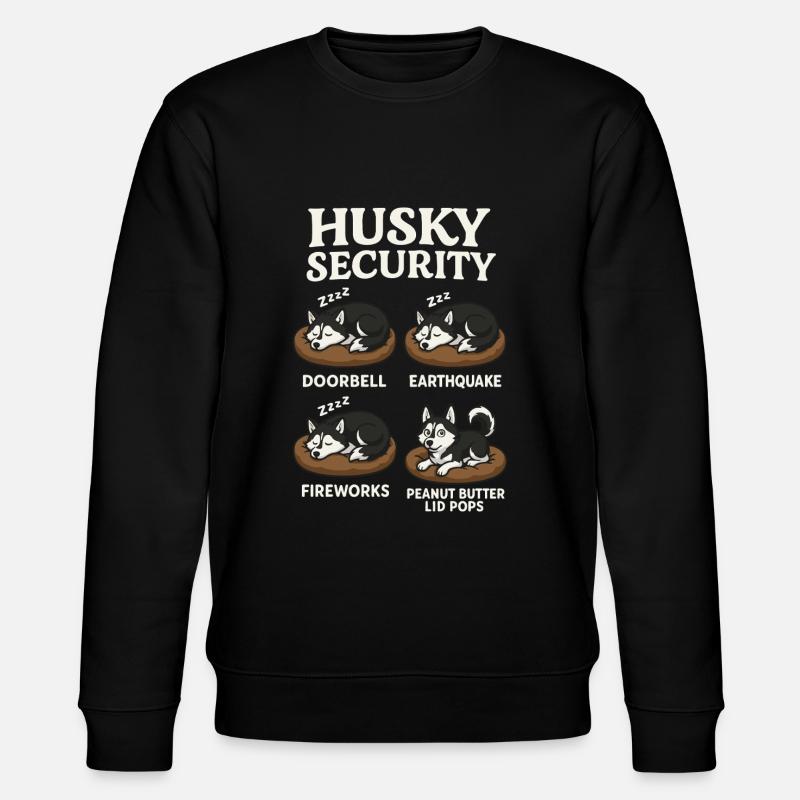 Husky - Stanley/Stella Unisex Bio-Sweatshirt CHANGER  - Schwarz