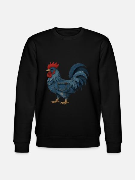 Rooster Denim - Stanley/Stella CHANGER Unisex Organic Sweatshirt - black