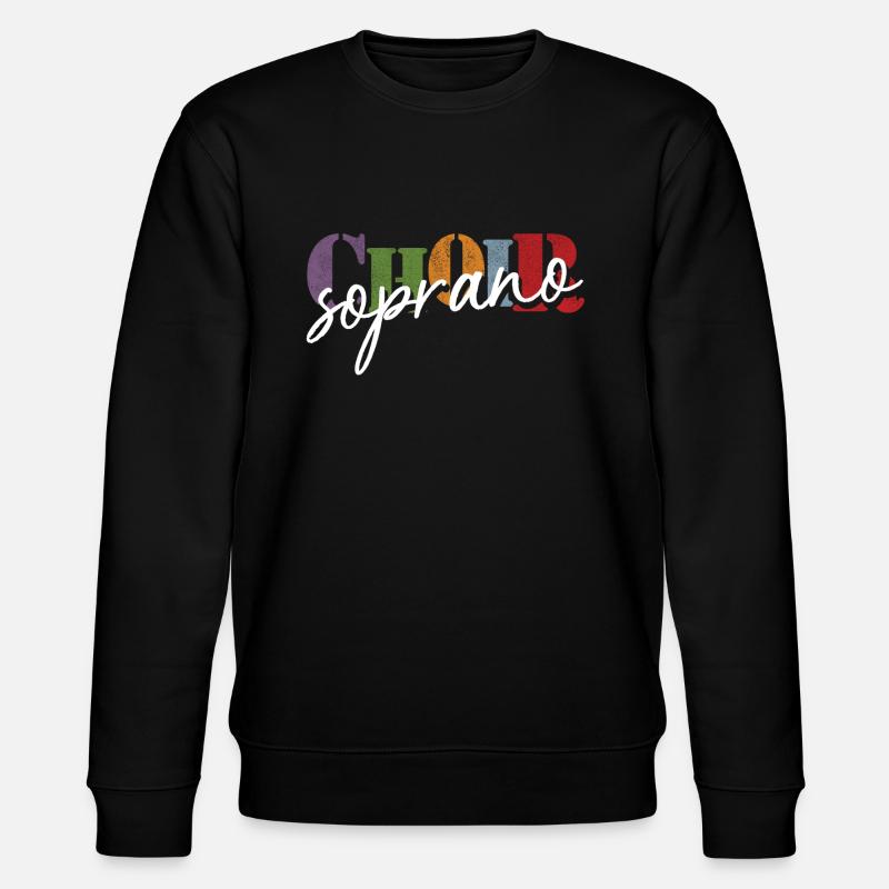 Choir Soprano Singer - Stanley/Stella Unisex Bio-Sweatshirt CHANGER  - Schwarz