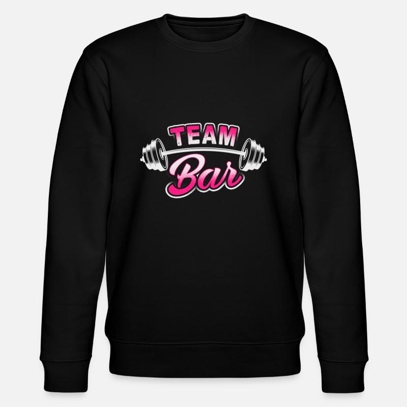 Team Bar - Workout - EN - Sweat bio CHANGER Stanley/Stella Unisexe - noir
