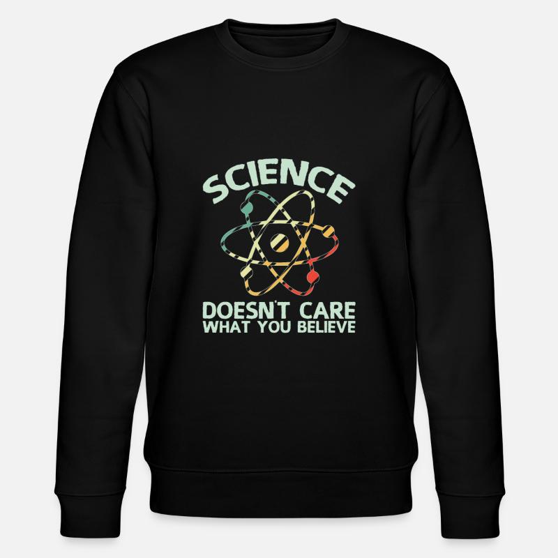 science - Stanley/Stella CHANGER Unisex Organic Sweatshirt - black