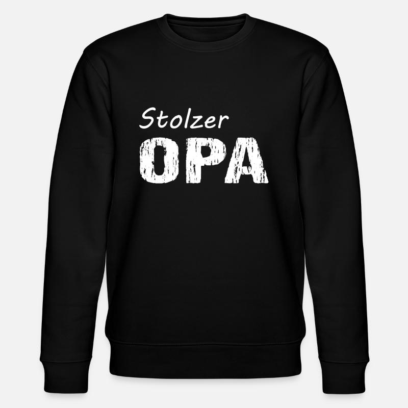 Opa - Stanley/Stella Unisex Bio-Sweatshirt CHANGER  - Schwarz
