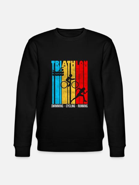 triathlon, triathlon, humour triathlon - Sweat bio CHANGER Stanley/Stella Unisexe - noir