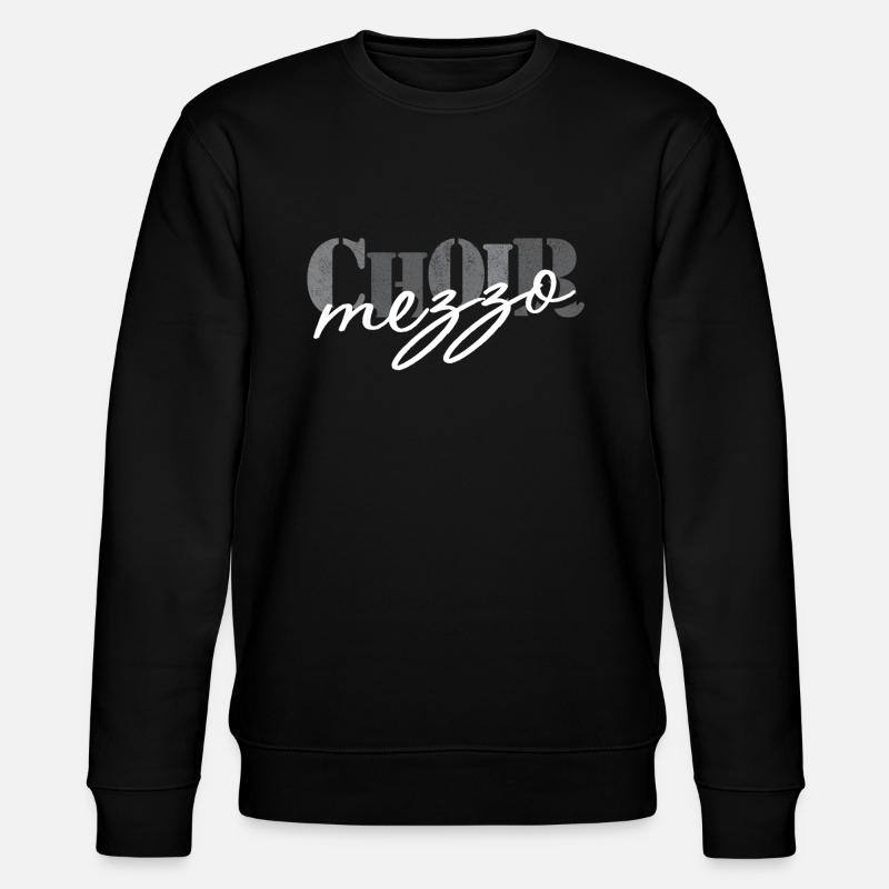Choir - Mezzo-soprano singer - Stanley/Stella CHANGER Unisex Organic Sweatshirt - black