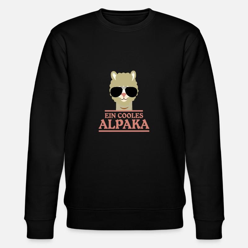 Cool alpaga - Sweat bio CHANGER Stanley/Stella Unisexe - noir