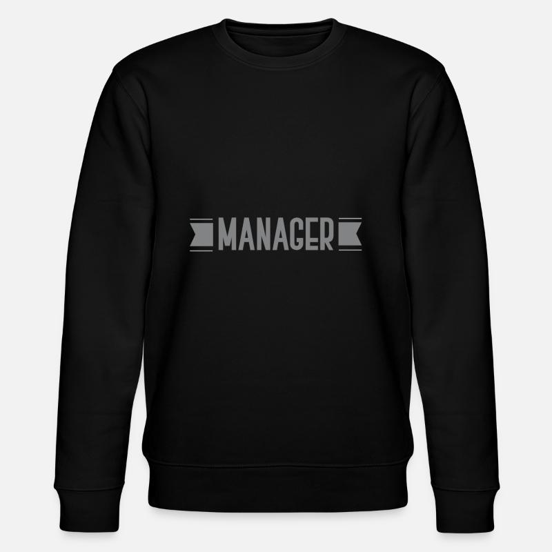 Manager - Stanley/Stella Unisex Bio-Sweatshirt CHANGER  - Schwarz