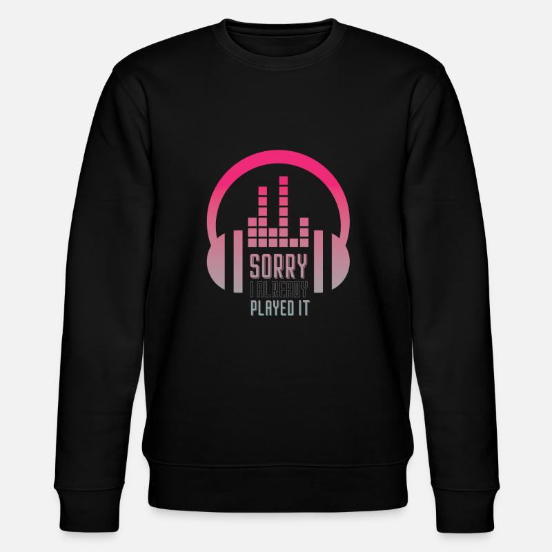 DJ - Stanley/Stella CHANGER Unisex Organic Sweatshirt - black