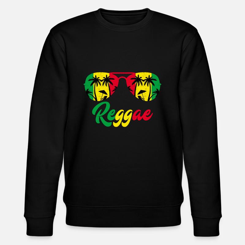 reggae - Sweat bio CHANGER Stanley/Stella Unisexe - noir