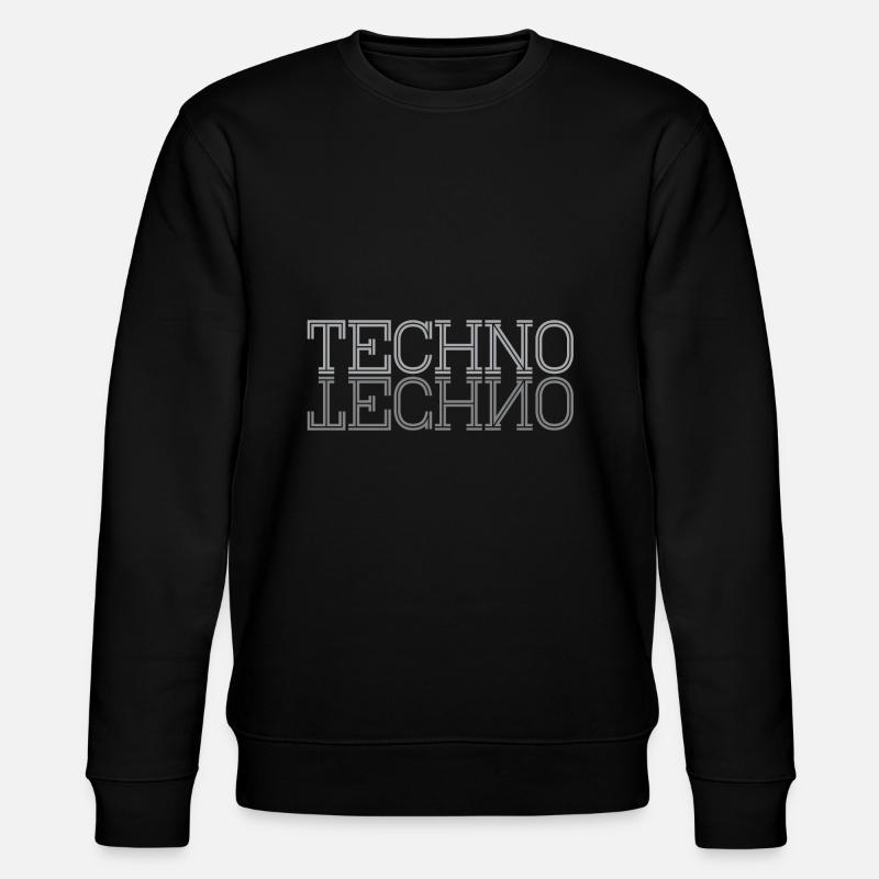Techno - Stanley/Stella CHANGER Unisex Organic Sweatshirt - black