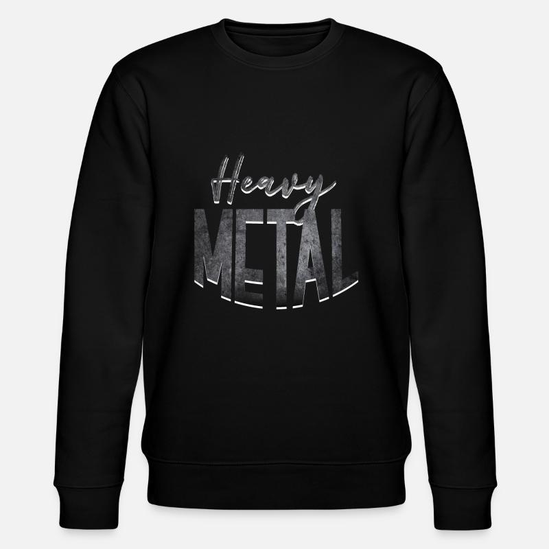Heavy Metal - Sweat bio CHANGER Stanley/Stella Unisexe - noir