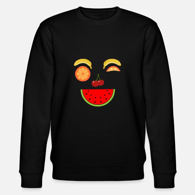 fruits - Sweat bio CHANGER Stanley/Stella Unisexe - noir