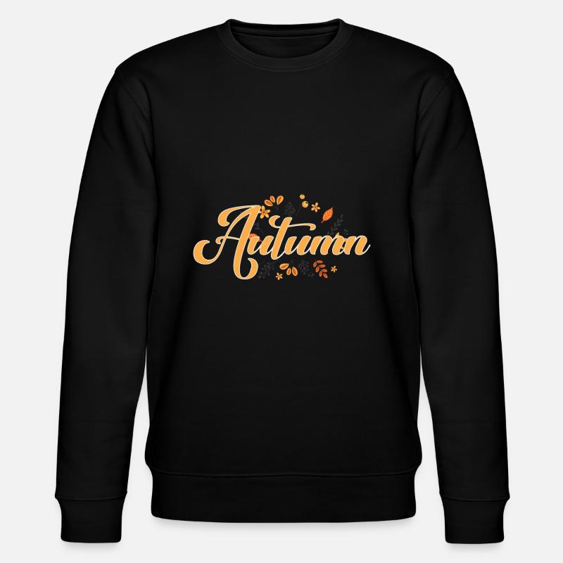 automne - Sweat bio CHANGER Stanley/Stella Unisexe - noir