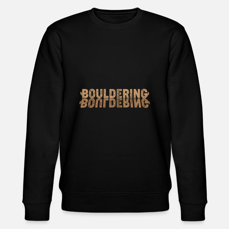 bouldering - Sweat bio CHANGER Stanley/Stella Unisexe - noir