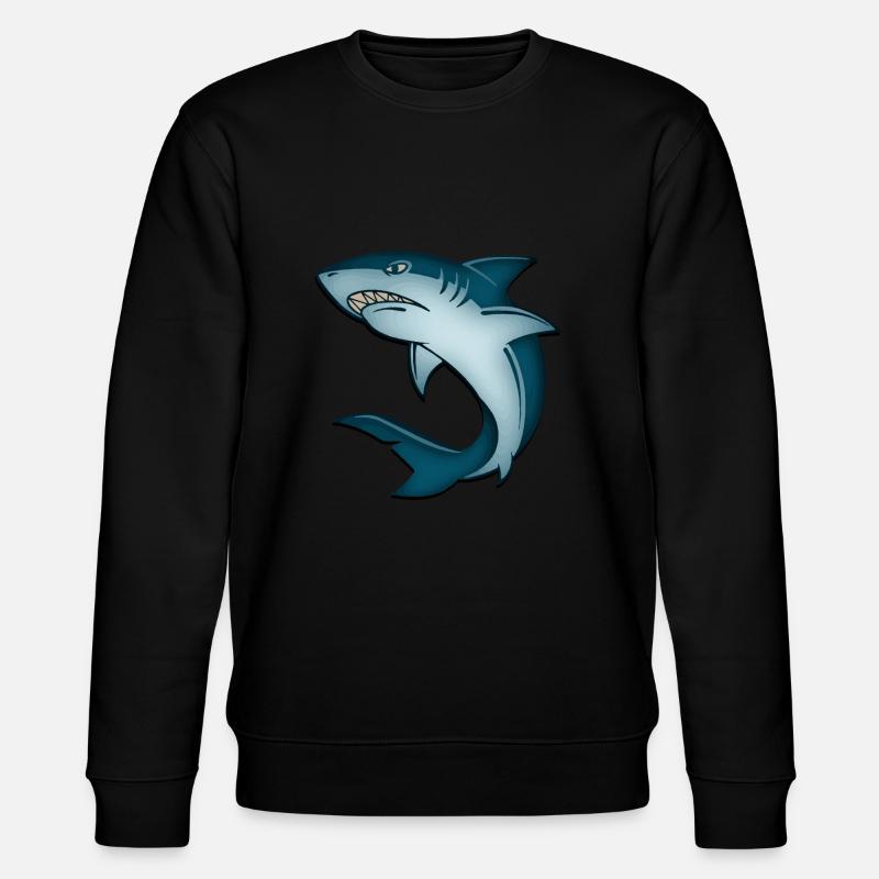 requin - Sweat bio CHANGER Stanley/Stella Unisexe - noir