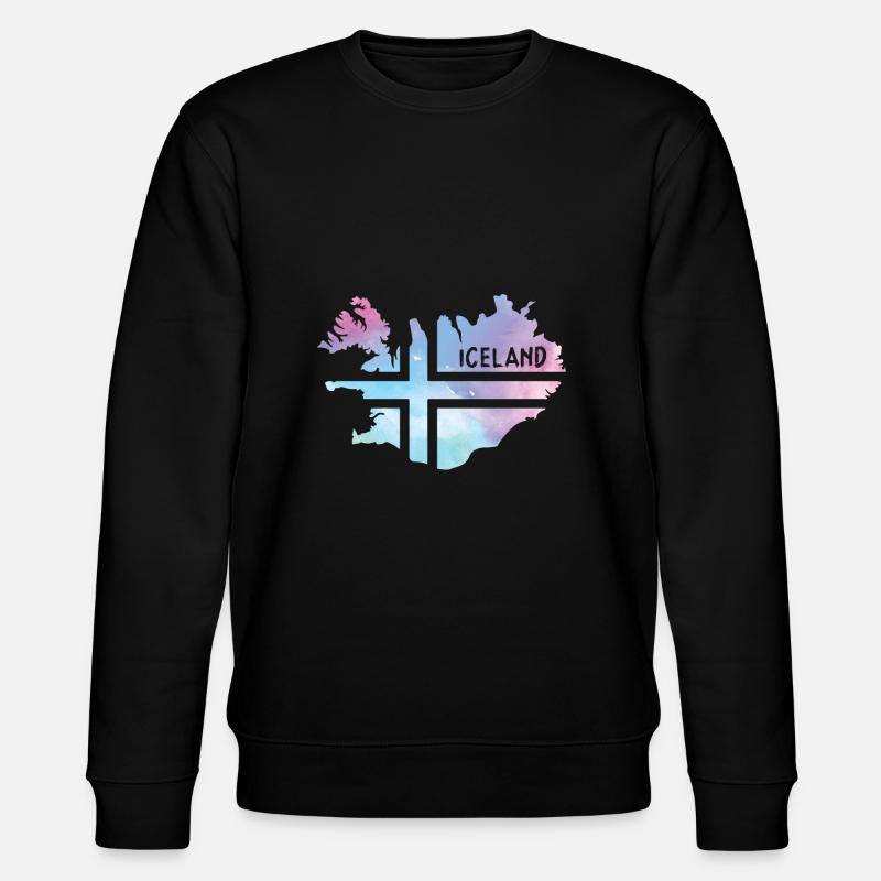 Islande - Sweat bio CHANGER Stanley/Stella Unisexe - noir