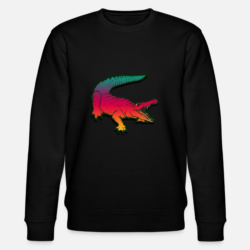 crocodile - Sweat bio CHANGER Stanley/Stella Unisexe - noir