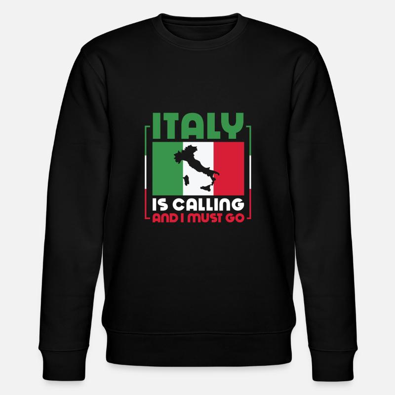 Italie - Sweat bio CHANGER Stanley/Stella Unisexe - noir