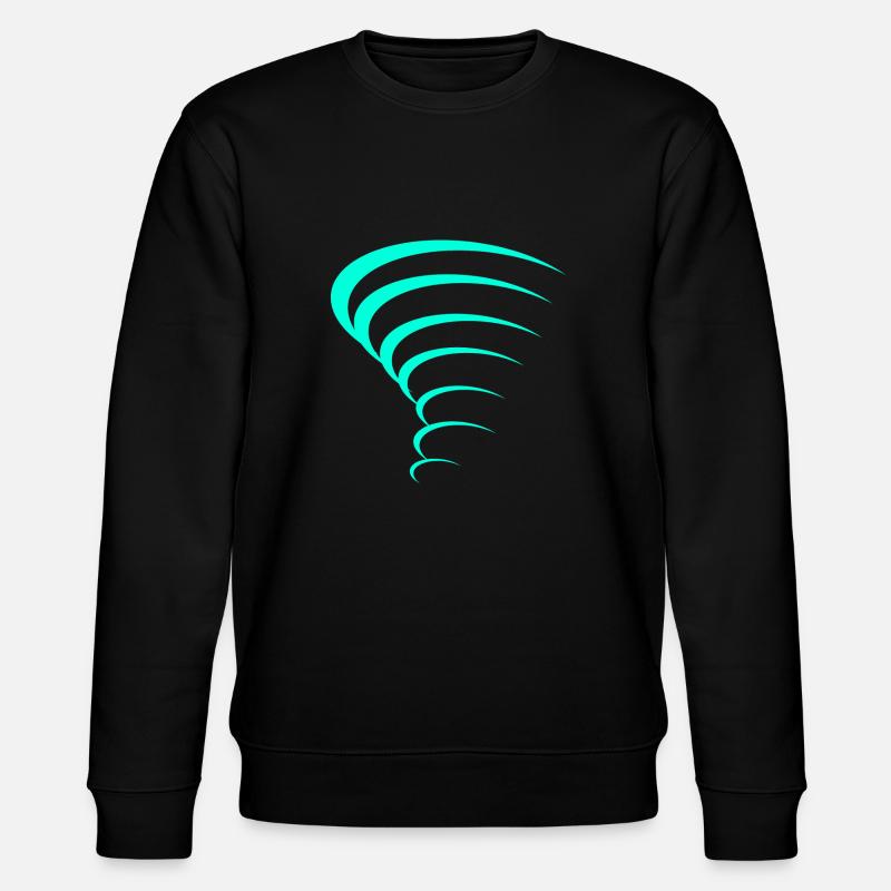 Tornado Design - Stanley/Stella Unisex Bio-Sweatshirt CHANGER  - Schwarz