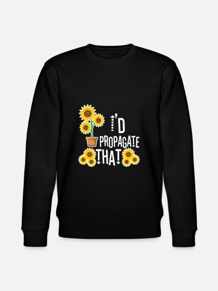 Monstera Mama - Stanley/Stella CHANGER Unisex Organic Sweatshirt - black