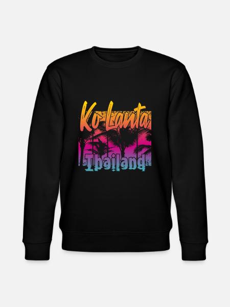 Ko Lanta Thailand - Stanley/Stella CHANGER Unisex Organic Sweatshirt - black
