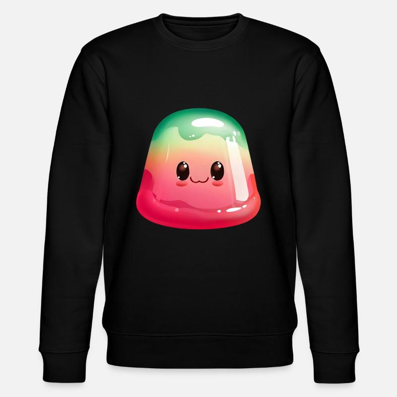 WACKELPUDDING - Stanley/Stella Unisex Bio-Sweatshirt CHANGER  - Schwarz