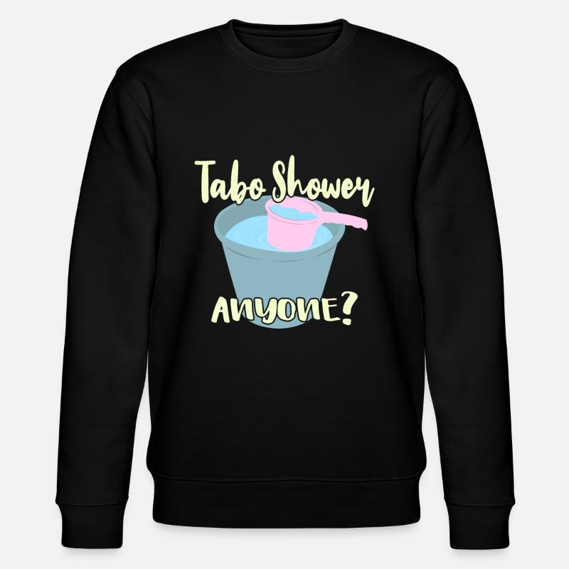 Tabo Shower Anyone? - Stanley/Stella Unisex Bio-Sweatshirt CHANGER  - Schwarz