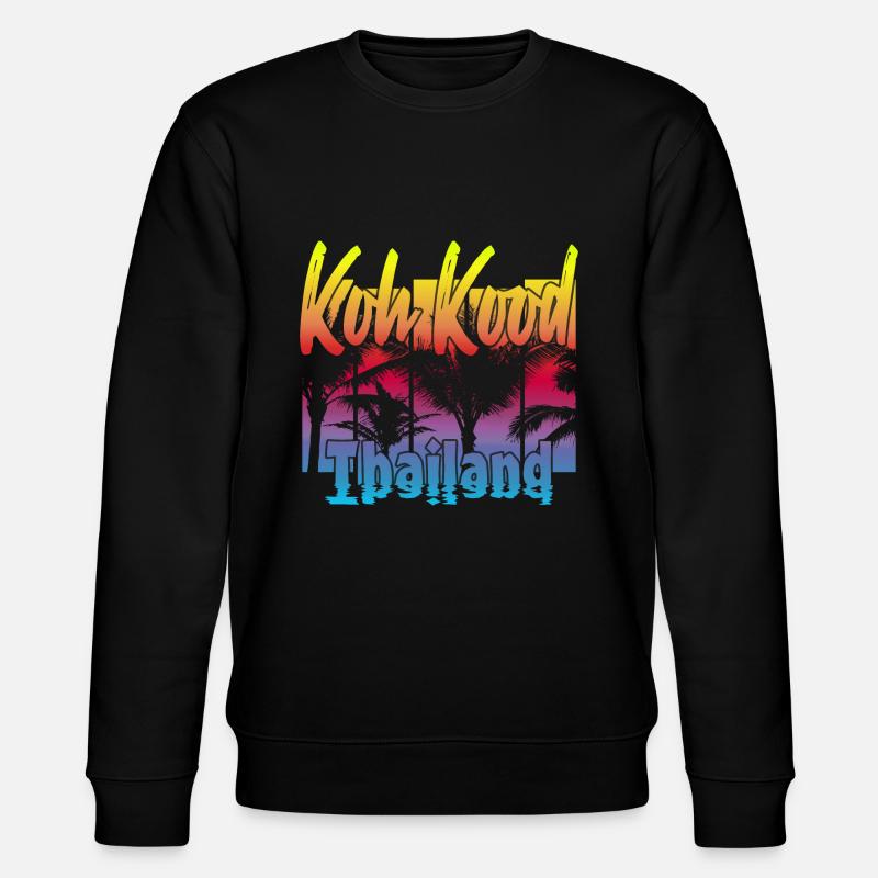Koh Kood Thailand - Stanley/Stella Unisex Bio-Sweatshirt CHANGER  - Schwarz