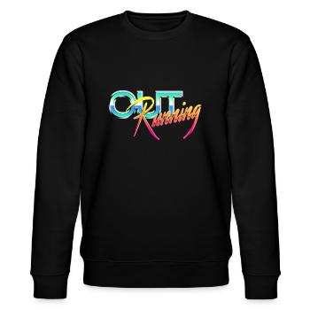 Out Running - Stanley/Stella CHANGER Unisex Organic Sweatshirt - black - Front - Nik (191cm) & Marisol (170cm)