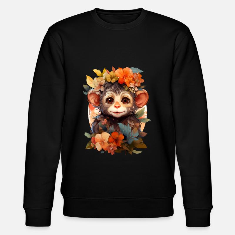 Affee - Stanley/Stella CHANGER Unisex Organic Sweatshirt - black