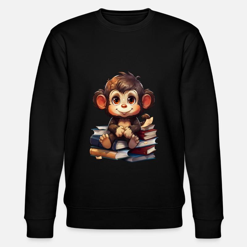 Affee - Stanley/Stella Unisex Bio-Sweatshirt CHANGER  - Schwarz