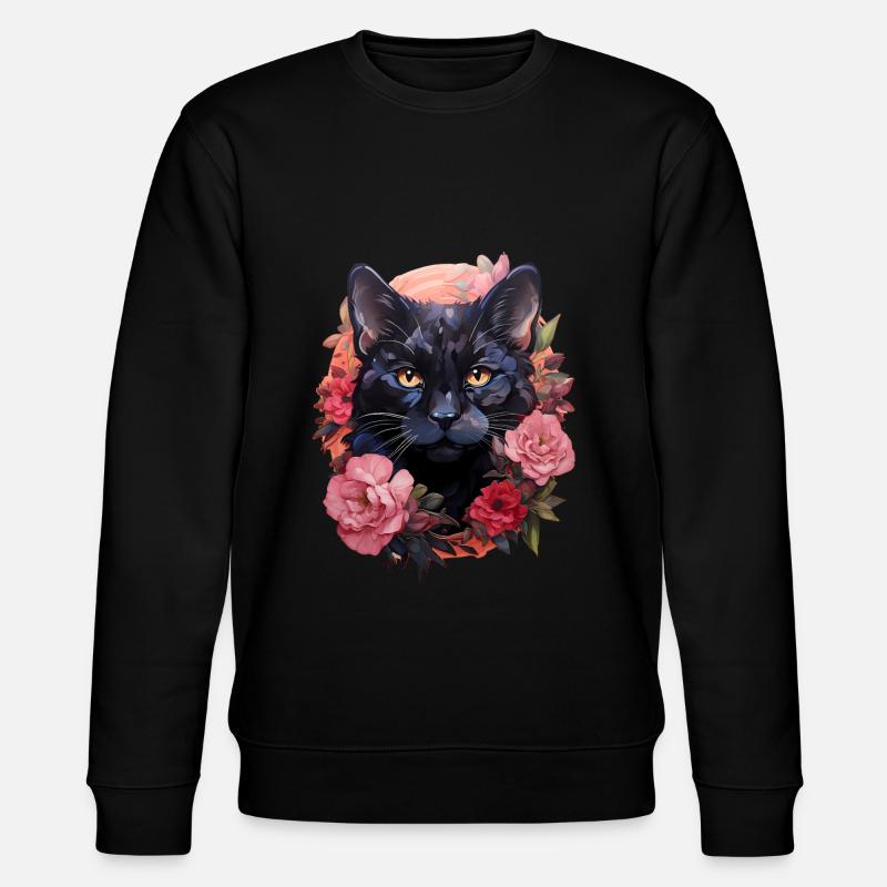 Panther - Stanley/Stella Unisex Bio-Sweatshirt CHANGER  - Schwarz