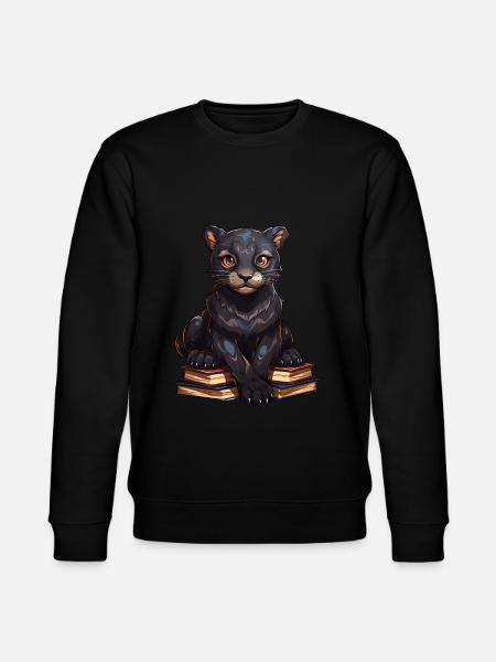 Panther - Stanley/Stella CHANGER Unisex Organic Sweatshirt - black