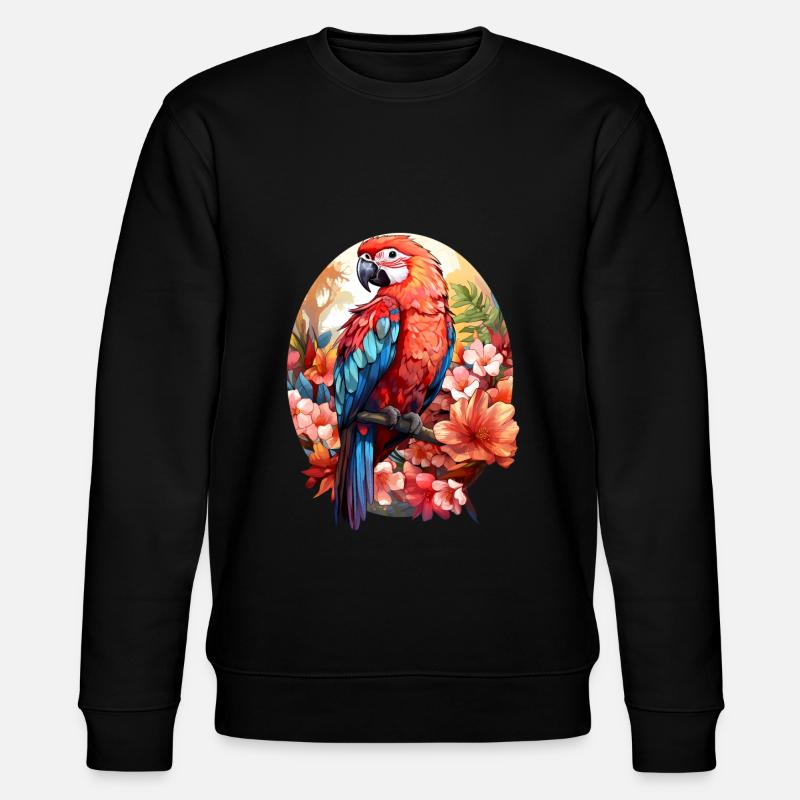 Perroquet - Sweat bio CHANGER Stanley/Stella Unisexe - noir