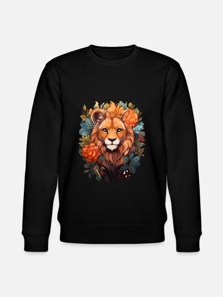 Lion - Stanley/Stella CHANGER Unisex Organic Sweatshirt - black