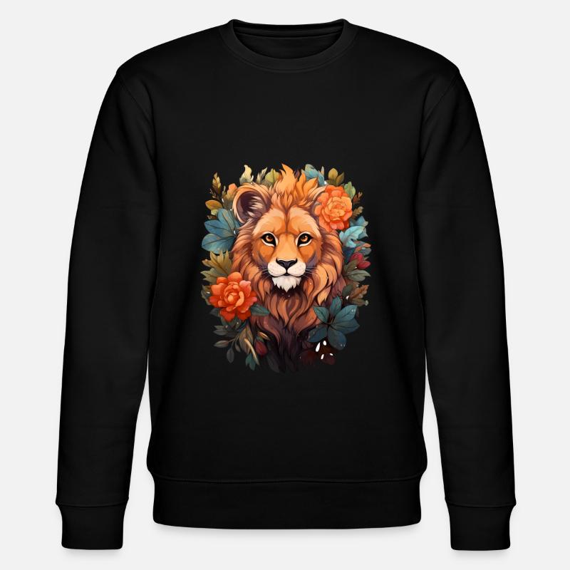 Lion - Sweat bio CHANGER Stanley/Stella Unisexe - noir