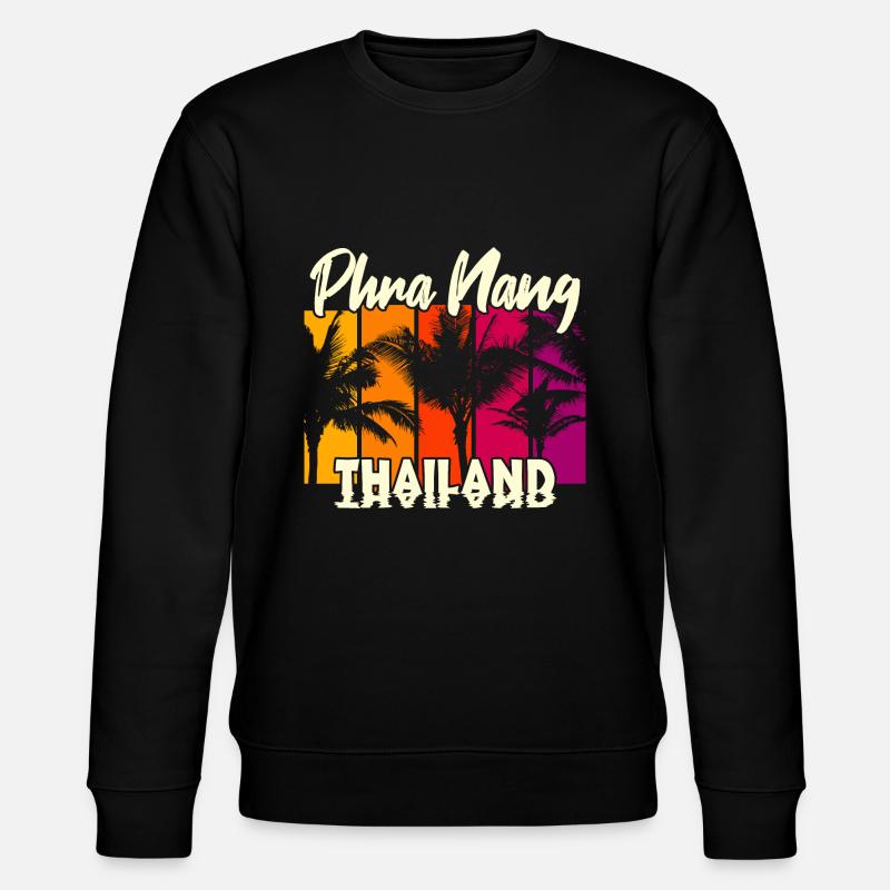 Phra Nang Thaïlande - Sweat bio CHANGER Stanley/Stella Unisexe - noir