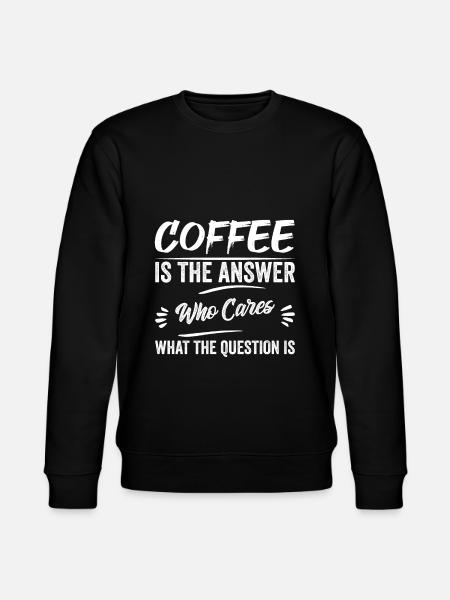 Café Kaffetrinker Coffee Coffee - Sweat bio CHANGER Stanley/Stella Unisexe - noir