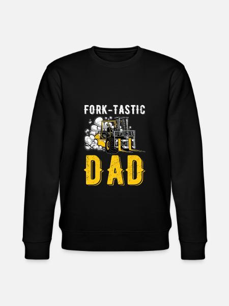 Staplerfahrer Gabelstapler Fork-Tastic - Stanley/Stella Unisex Bio-Sweatshirt CHANGER  - Schwarz