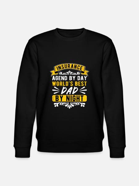 Versicherungskaufmann Vater - Stanley/Stella Unisex Bio-Sweatshirt CHANGER - Schwarz