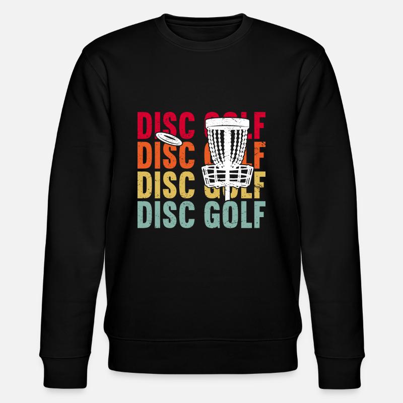 Disc Golf - Stanley/Stella Unisex Bio-Sweatshirt CHANGER  - Schwarz